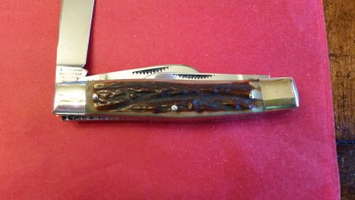 1st gen knives Bulldog Brand Prototype, 50-A 1 of 11, 50, 49 - 1 of 28, 62, and 52