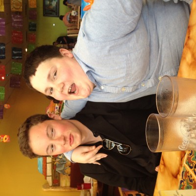 My sons Jacob (the oldest) and Jessie