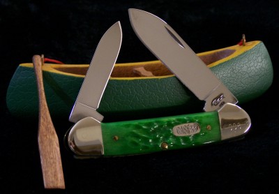 Bright Green Bone Case Canoe 1998.JPG