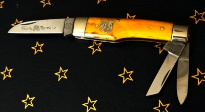 Fight'n Rooster celluloid whittler
