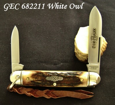 GEC 682211 UN-X-LD White Owl Burnt Stag 35 pcs ser (1 of 35 pcs no ser).JPG