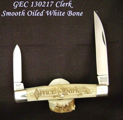 GEC 130217 Clerk - Smooth Oiled White Bone - Labeled.JPG