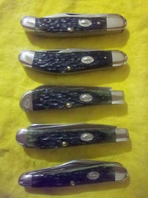 All 5 patterns in the Green River set