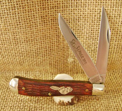 GEC 488213 Improved Trapper Beaver Tail - Jigged Brazilian Cherry #2 of 25 - Mark Open.JPG