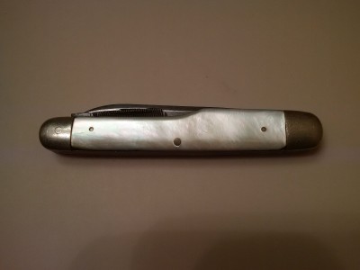 W.R. Case &amp; Sons 8387 gunstock whittler, mark side