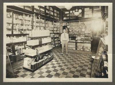 Grandpa Max in his Pharmacy - 1930s.jpg