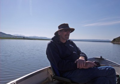 One of my favorite pictures of Paul, contentedly fishing and totally at peace.