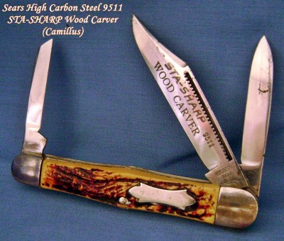 High Carbon Steel STA-SHARP Wood Carver 9511 - Labeled.JPG