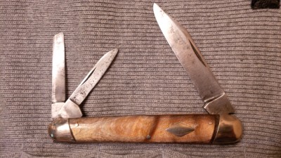Norvell-Shapleigh Diamond Edge whittler, mark side