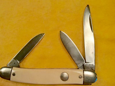 Premier Lifetime K-405 stockman, mark side