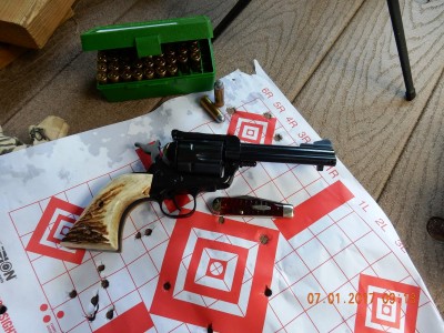 A Ruger Old Model 45 but with the new model firing pin stuff.