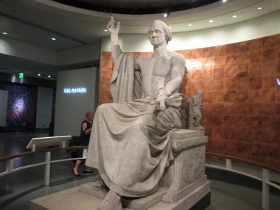 Statue of George Washington in the Smithsonian