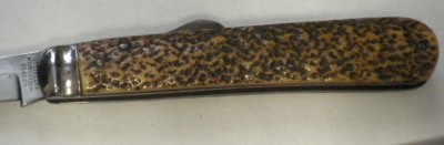 VINTAGE I-XL GEORGE WOSTENHOLM KNIFE SHEFFIELD ENGLAND RHETT STIDHAM ESTATE 189  10 30 13 pick bone.JPG