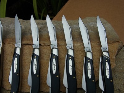 Buck 301 knives made by Schrade.