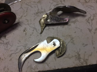 blades and spacers removed