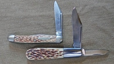 This is the Moorman’s jack with composition handles compared to the honeycomb bone handles on the Barlow.
