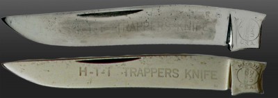 Remington H-T-T Blade Etch Close Up