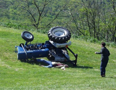Internet photo.  Not me, not my tractor