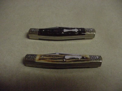 Here are 2 more I'm not sure of the handle material'