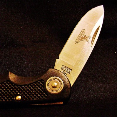 Camillus Buckmaster - Tang Stamp & Blade Etch.JPG