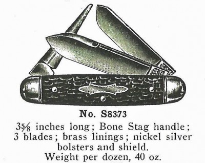 Schrade Cut Co S8373 Catalog Picture