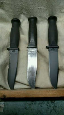 WWII Ka-bar made deck knife