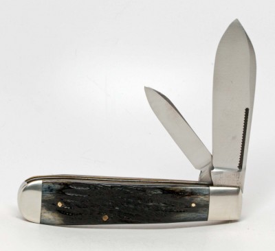 Union Cut. Co. Olean N.Y. Blue Black Bone Handles