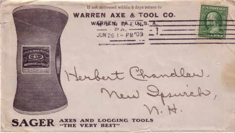 Not a knife, but I collect this company as Warren is my HOME town.