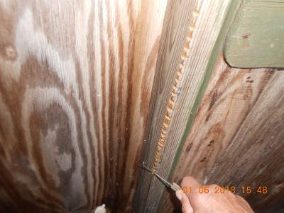 RR doin' a little door jamb decoratin'.