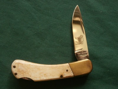 Parker-Frost Husky Smooth Appaloosa Bone Lock Back