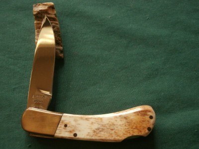 Parker-Frost Husky Smooth Appaloosa Bone Lock Back