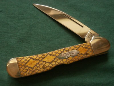 Case 61549 Antique Bone Copperlock