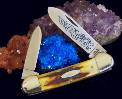 Blue Scroll Case Canoe 1977.JPG