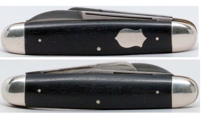 JRussell &amp; Co Green River Works ebony Cattle Knife