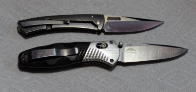 Lionsteel or Benchmade, one is always with me.JPG