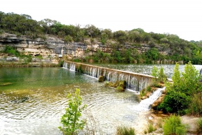Mo-Ranch dam, Guadalupe River