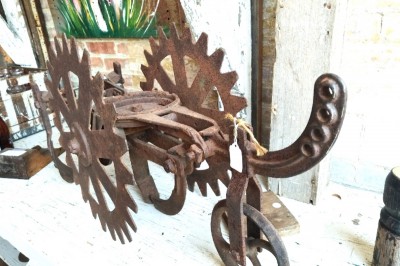 Old garden seed planter