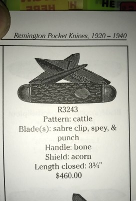Stewart and Ritchie Remington Knives past and present. Page 117