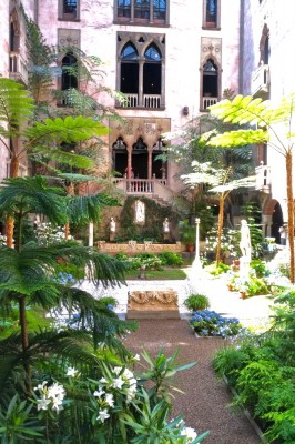 Gardner Museum courtyard, Boston