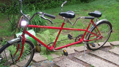 tractor, tandom bike and knife 002.JPG