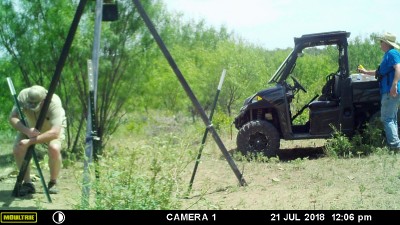 Wiring the post.JPG
