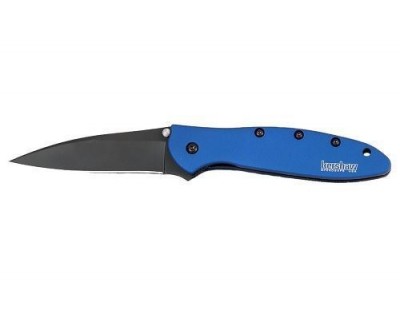 Kershaw Leek - 1660NBBLK Navy Blue & Black Blade.jpg