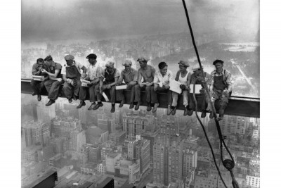Steel Workers Eating Lunch.jpg