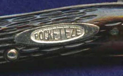 Late 1950's to early 1960's PocketEze shield.