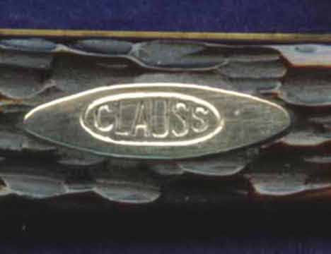 A Clauss shield on a Robeson marked two blade jack.