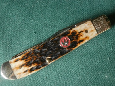 2007 Case 6207 Dark Molasses Jigged Bone