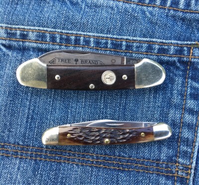 '78-'84 Boker Canoe &amp; '83 Case Baby Copperhead