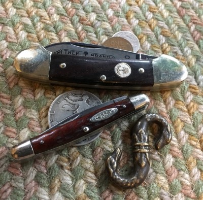 Canoe &amp; Small Jack &amp; some good-luck charms