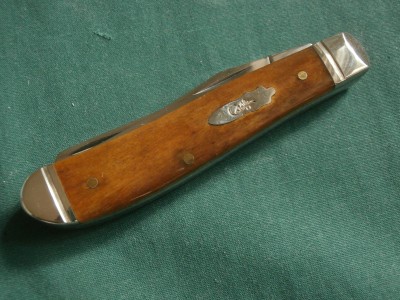 2016 Case 6207 Antique Bone Mini Trapper w/ Grooved Bolsters