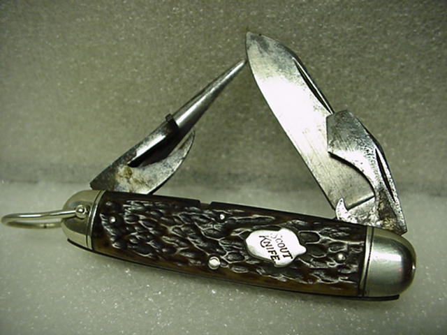 Remington, R3333, Bone, Acorn shield, RARE, Not not tang stamped RS3333, they left out the &quot;S&quot;